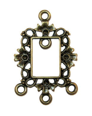 Candelabru, bronz, 22x33 mm