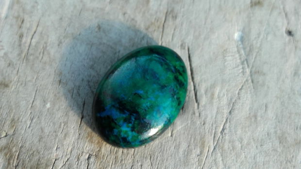 Cabochon crisocola, 25x18 mm