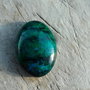 Cabochon crisocola, 25x18 mm