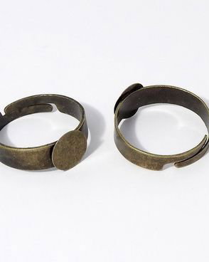 Baza inel, bronz, 19x8 mm