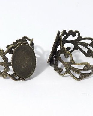 Baza inel, bronz, 18 mm