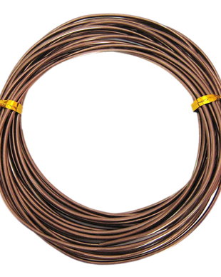 Sarma din aluminiu, 1.5 mm, maro