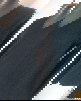 PULOVER CASMIR NEGRU