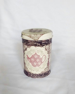 Cutie rotunda metalica