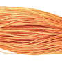 Ata din bumbac cerata, 0.7 mm, portocalie