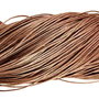 Ata din bumbac cerata, 0.7 mm, maro