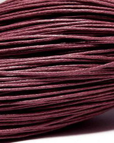 Ata din bumbac cerata, 0.7 mm, grena