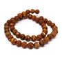Agat dzi tip tibetan 8mm GSLAK 403
