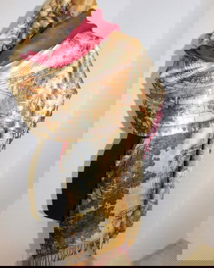 CASMIR CU MATASE NATURALA ESARFA MARE SPECTACULOASA