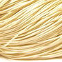 Ata din bumbac cerata, 1 mm, galben deschis