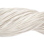 Ata din bumbac cerata, 1 mm, alba