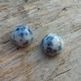 Cabochon sodalit, 10 mm (2 buc)