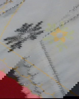 Napron Craciun -brodat