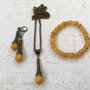 Set vintage jad galben