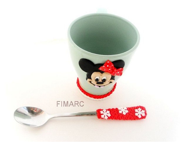 Minnie Mouse - cana ceramica