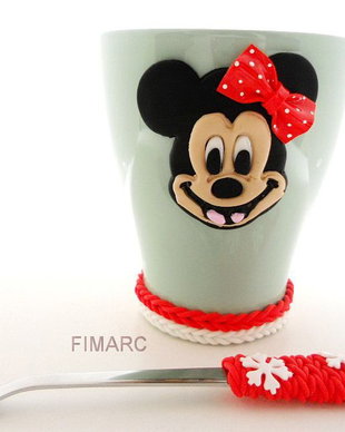 Minnie Mouse - cana ceramica