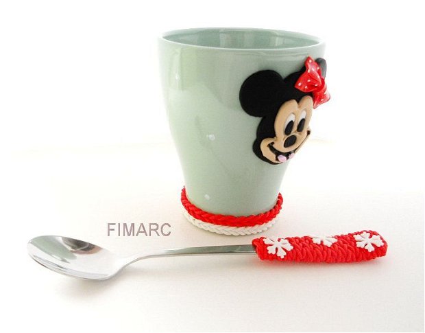 Minnie Mouse - cana ceramica