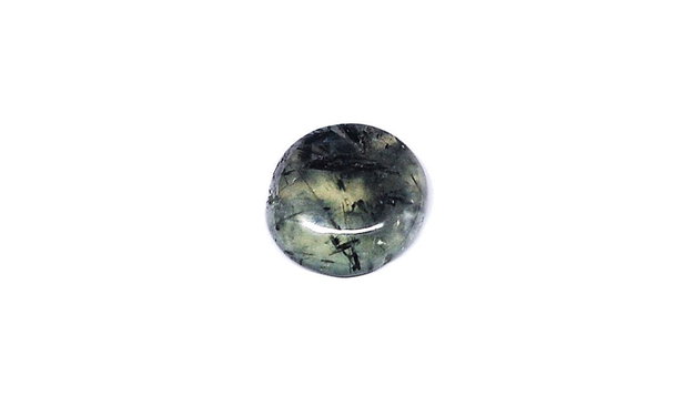 Cabochon  prehnit  turmaliant