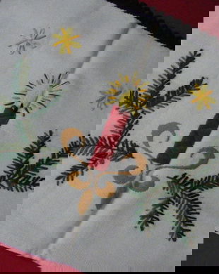 Husa perna brodata-NOUA