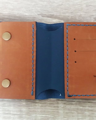 Portofel de piele SLIM personalizat prin gravura