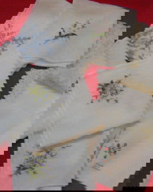 Set 9 batiste vintage