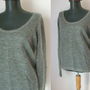 PULOVER GRI LANA MOHAIR
