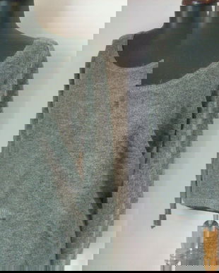 PULOVER GRI LANA MOHAIR