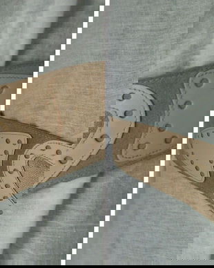 CUREA TALIE PIELE INTOARSA