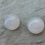 Cabochon cuart roz 14 mm (2 buc)