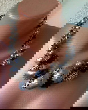 SPECTACULOS COLIER ABRA COUTURE JEWELLERY DE COLECTIE SEMNAT