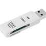 9923 - 2in1 USB 3.0, adaptor / cititor carduri memorie, Micro SD SDXC TF T-Flash A