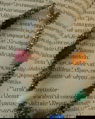 BRATARA ARGINT TIBETAN FILIGRAN