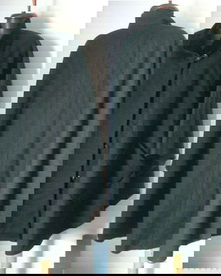 PELERINA NEAGRA STOFA LANA SI CATIFEA