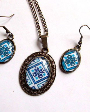 Set bijuterii model traditional 31897