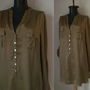 H&M BLUZA MATASE NATURALA