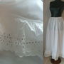 JUPA BUMBAC ALB BRODERIE SPARTA