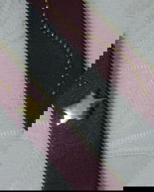 Curea piele cu stelute