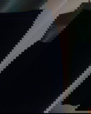 FUSTA MIDI CATIFEA ALBASTRA