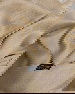 SAL NOU CASMIR CU MATASE NATURALA SUPERB