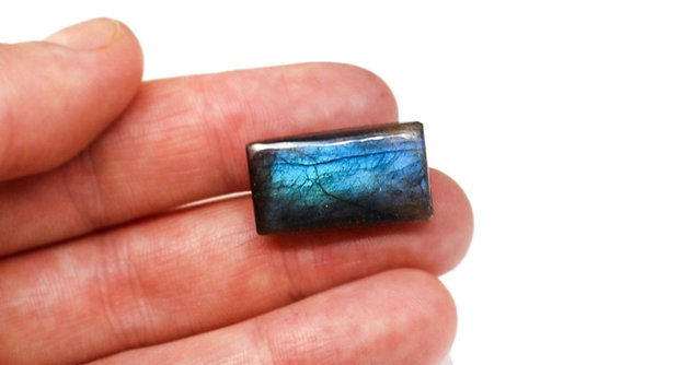 Cabochon Labradorit flashy - rectangular - IBN0012