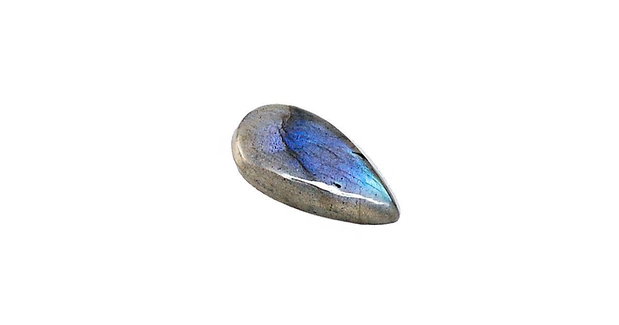 Cabochon Labradorit lacrima cu subton albastru - 9 carate - IBN-0011