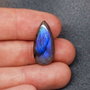 Cabochon Labradorit lacrima cu subton albastru  - 9 carate - IBN-0011