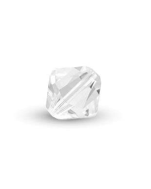 Cristale din sticla, biconice, 3.5x4 mm, cristal