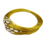 Baza colier, siliconata , auriu inchis , diametru 14,5cm  DVLAK 069