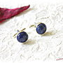 Butoni cu lapis lazuli