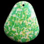 Pandant jasp green rain