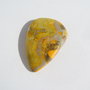 Cabochon lacrima din Bumblebee Jasper aprox 30x20x4 mm