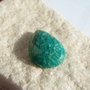 Cabochon 3 lacrima din amazonit rusesc aprox 24x17.5x6 mm