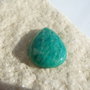Cabochon 5 lacrima din amazonit rusesc aprox 23x17x5.5 mm