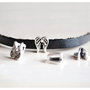 Distantier slider zamak aripi inger 9x8mm (Ø 5x2,1mm)  SALAK 502